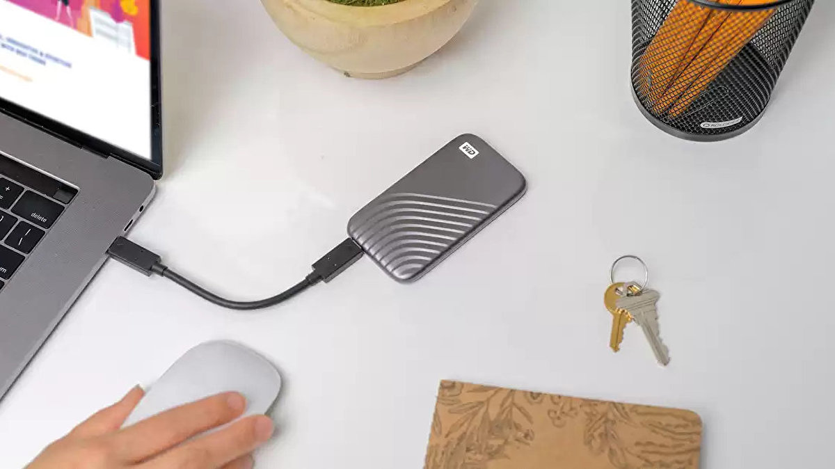 Get this snazzy 1TB WD My Passport SSD for just £100 this Cyber Monday with up to 23% off