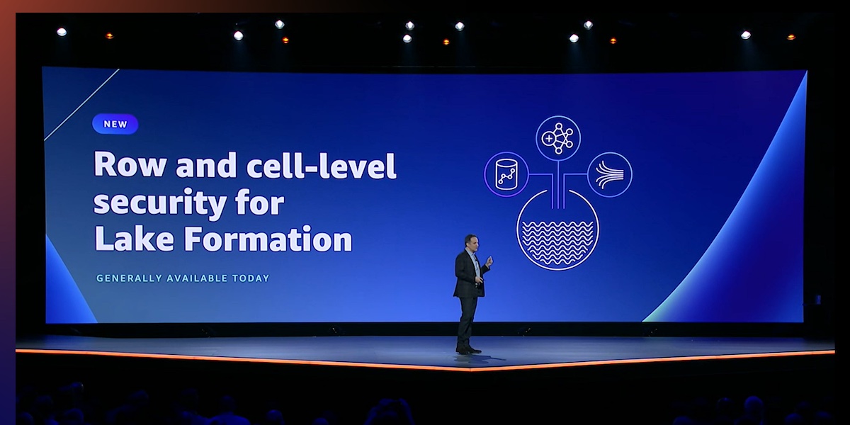 Amazon unveils new security features for AWS Lake Formation
