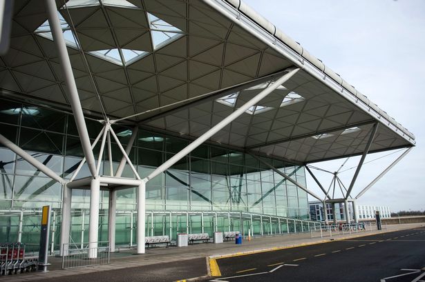 Man arrested on suspicion of terrorism offences at Stansted Airport