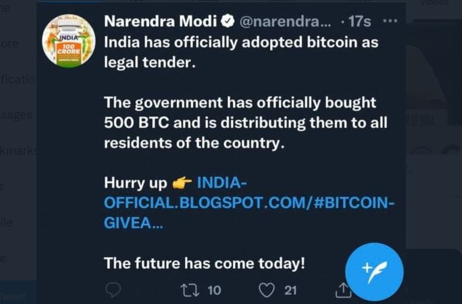 PM Modi Twitter Account Hacked: Opposition Calls Out Cyber Security Standards