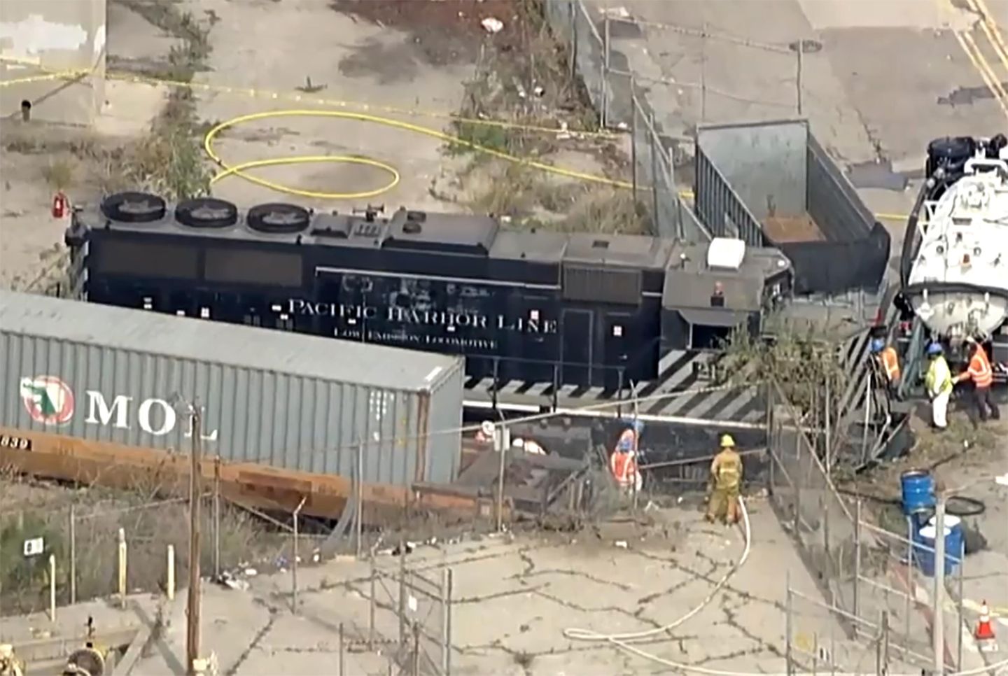 Eduardo Moreno pleads guilty to terrorism for train derailment near Navy hospital ship