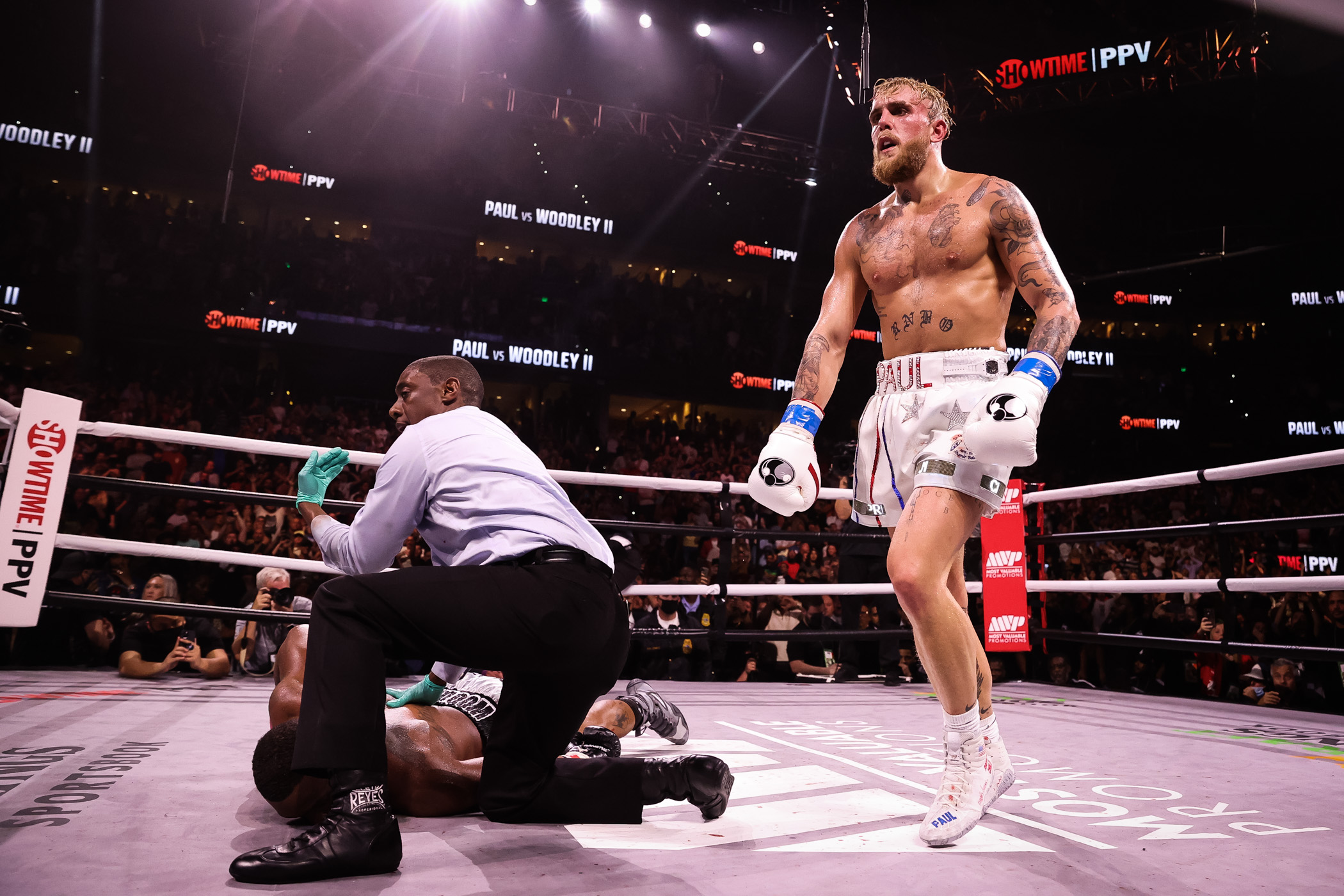 Francis Ngannou impressed by Jake Paul: ‘He proved his money is where his mouth is’