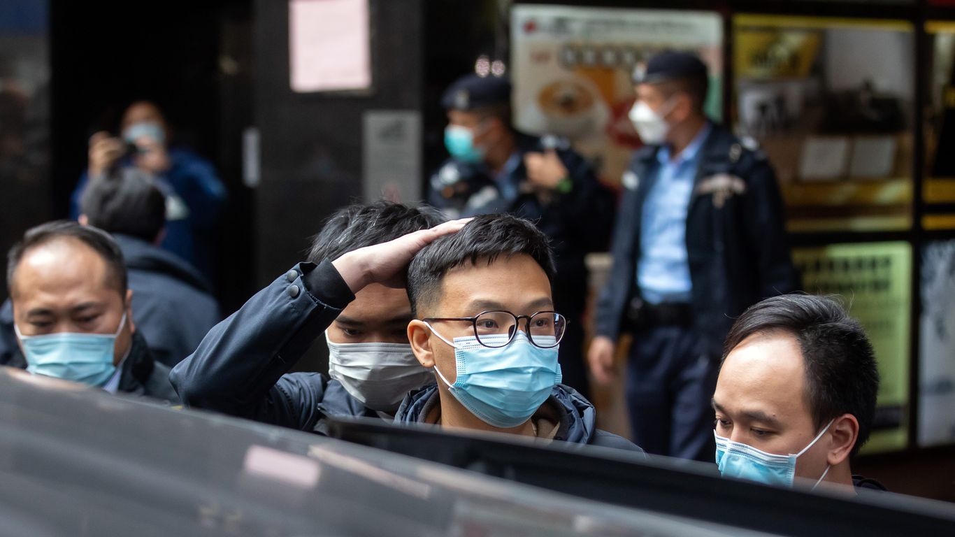 Hong Kong police arrest 6 people in Stand News raid by over 200 national security officers