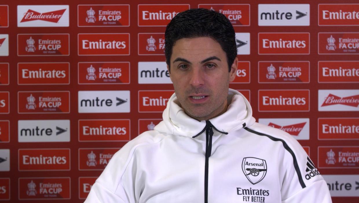 Mikel Arteta welcomes Arsenal’s anti-knife crime ‘No More Red’ campaign