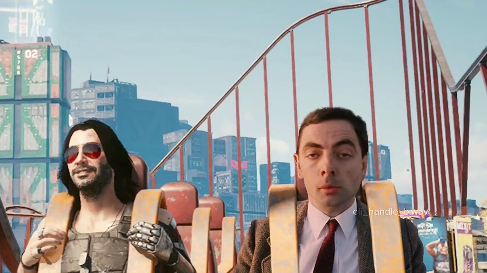 Mr Bean arrives in Cyberpunk 2077, thanks to the person who put Austin Powers in Mass Effect
