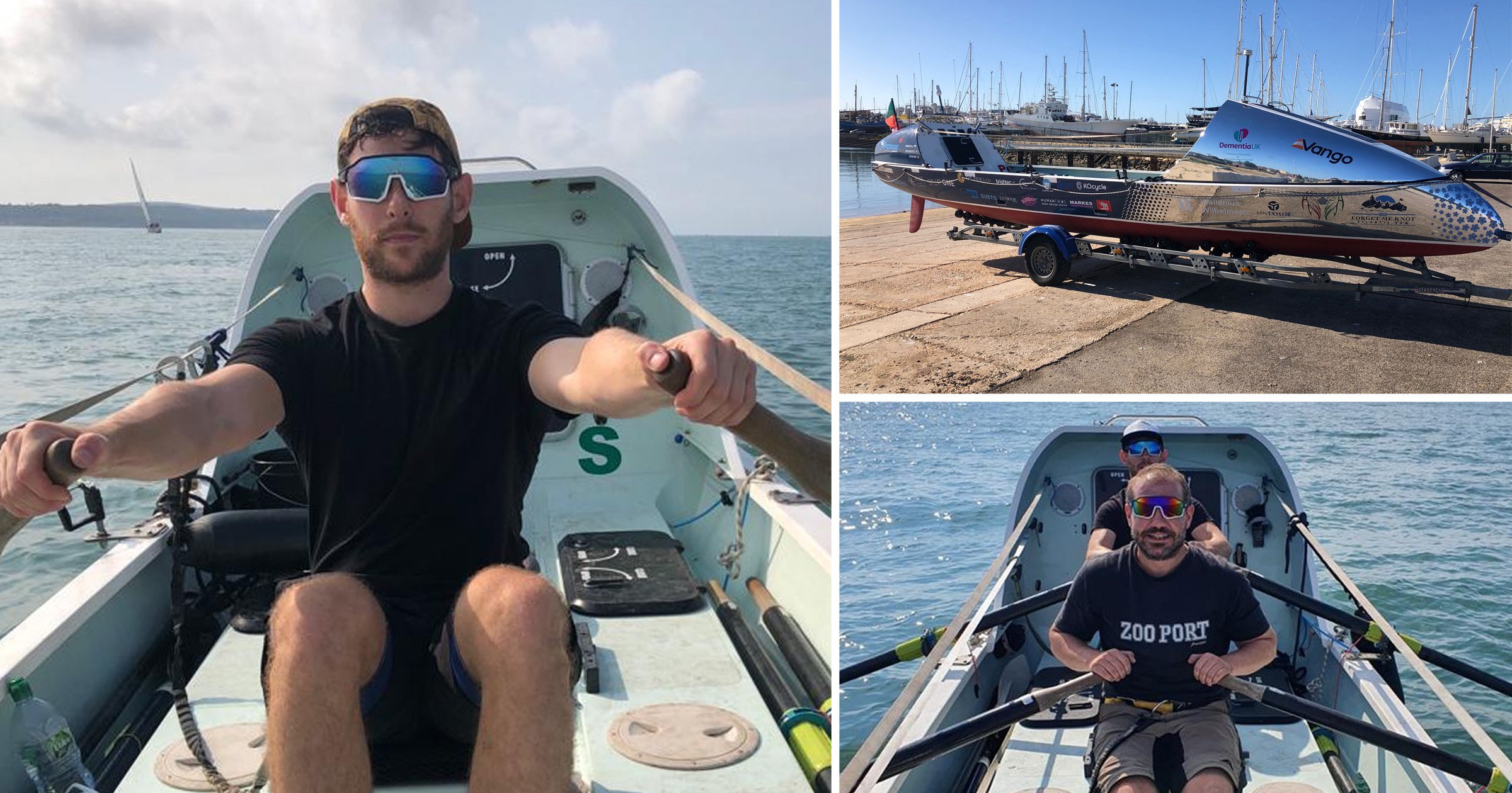 ‘More people have been to the moon than done this crossing with three people’: Trio to row Atlantic non-stop for two months to raise money for dementia carers