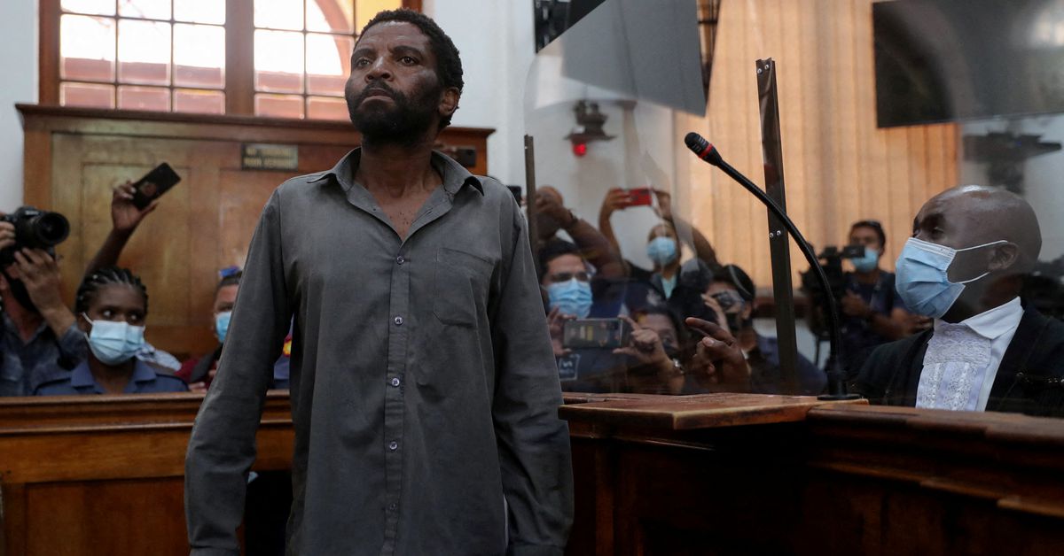 South African prosecutors charge parliament fire suspect with terrorism