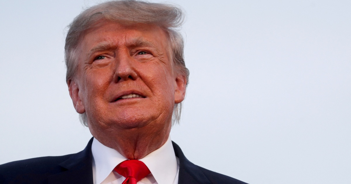 Pressed on false fraud claims, Trump cuts short interview