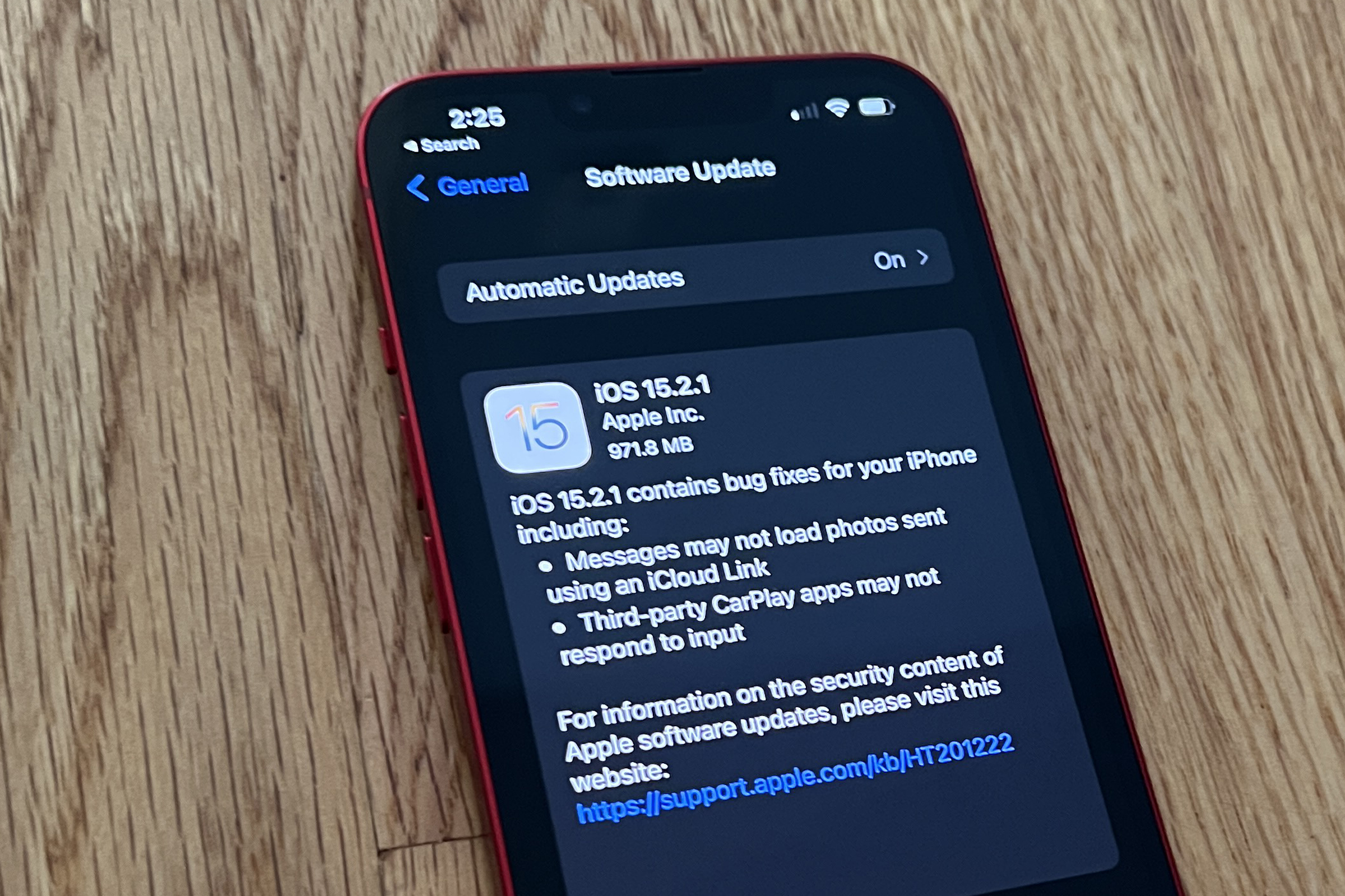 iOS 15.2.1 is released with critical HomeKit security fix
