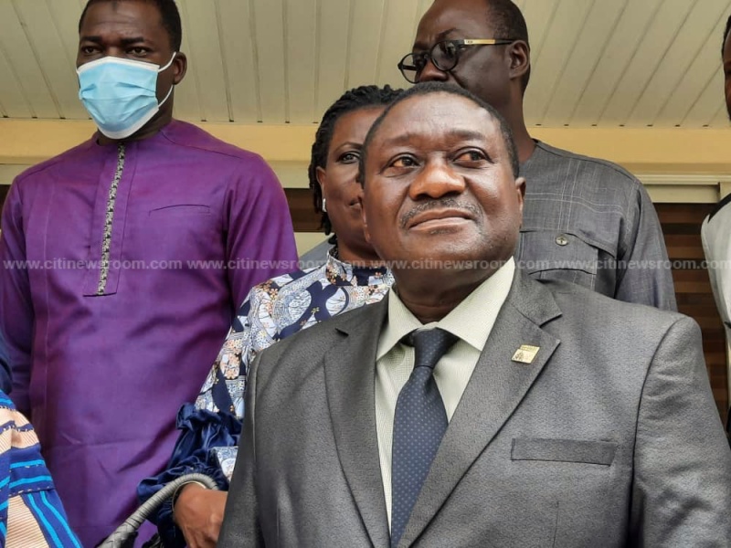 Effutu Municipal Security Council provides security detail for Prof. Avoke