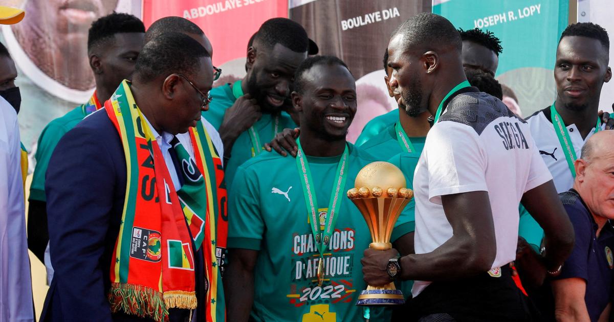 Senegal is handing out millions in money and land to its historic soccer champions