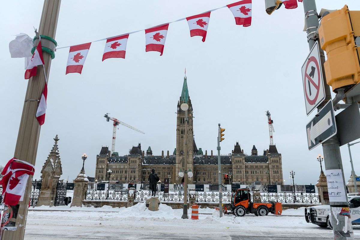 Ottawa Blockade Largely Dispersed As Financial Crackdown Widens