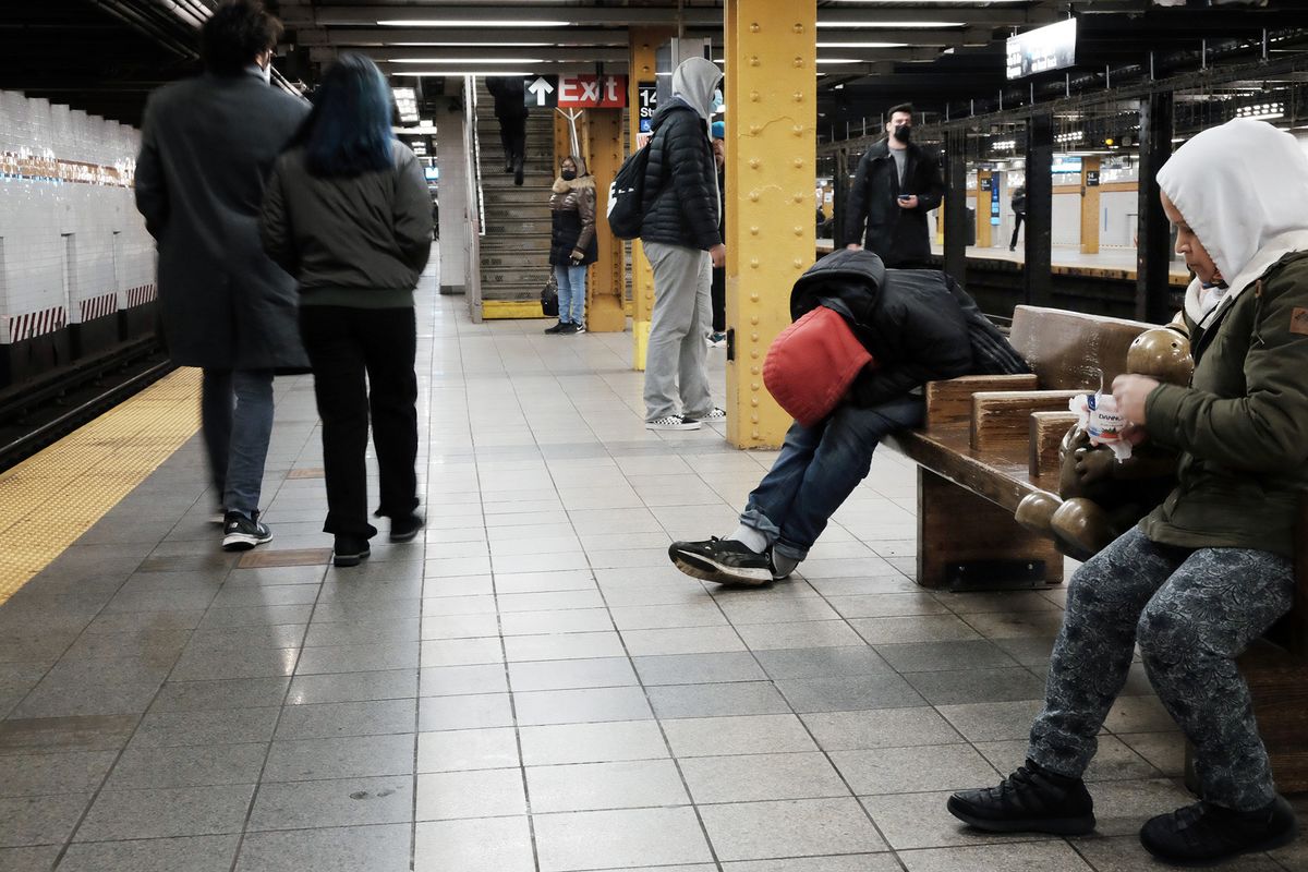 NYC Begins Plan to Move Homeless From Subway as Crime Surges