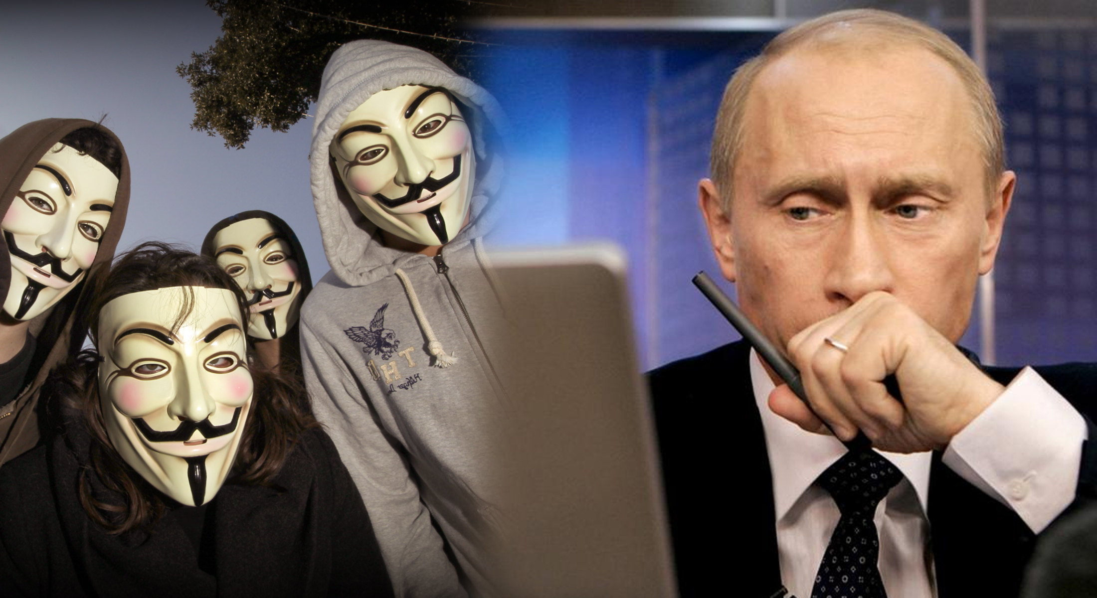 Anonymous is officially in a cyber war with the Russian Government after they invaded Ukraine