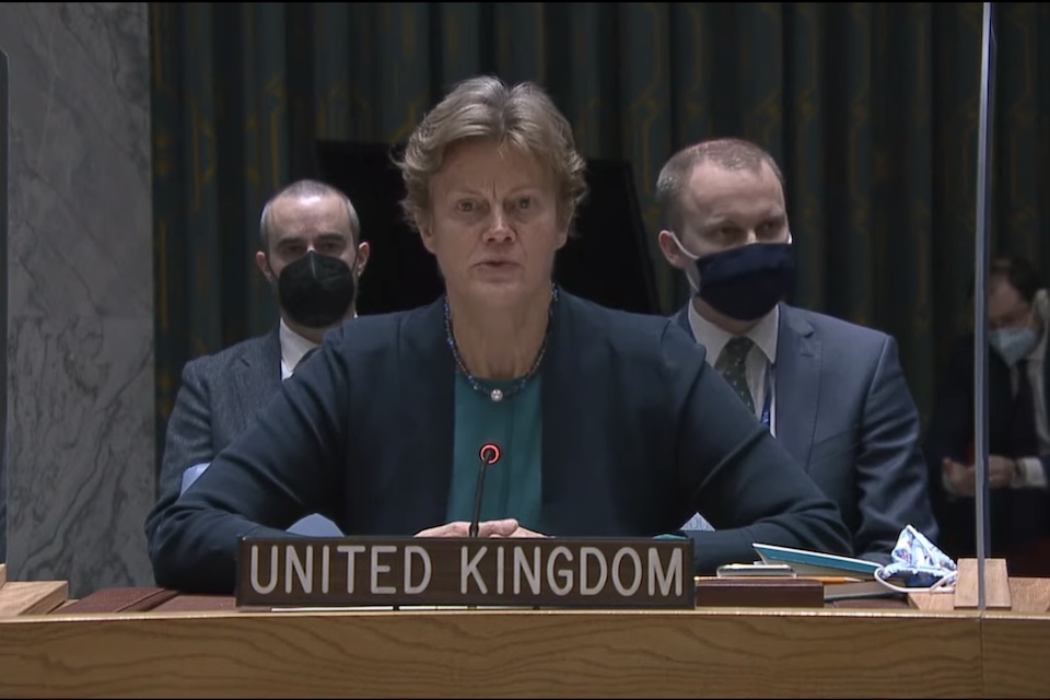Russia has no support for the invasion of Ukraine: UK statement at Security Council vote