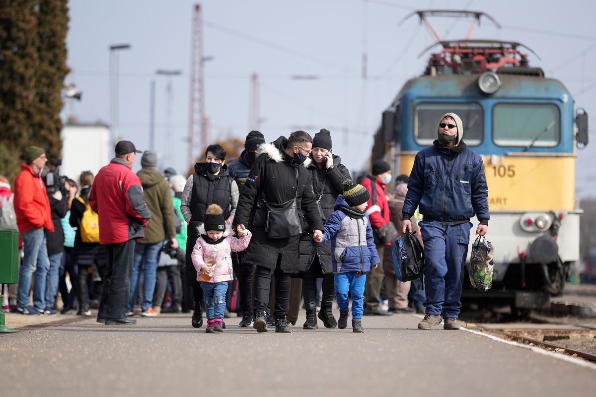 More than a million Ukrainians flee country as Russia accused of war crimes