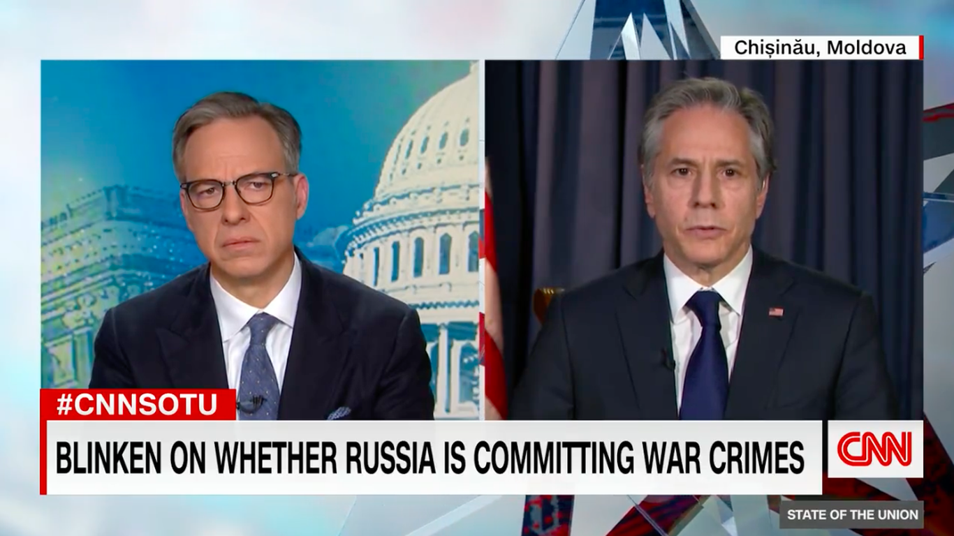 Blinken: U.S. has seen “very credible” reports of war crimes in Ukraine