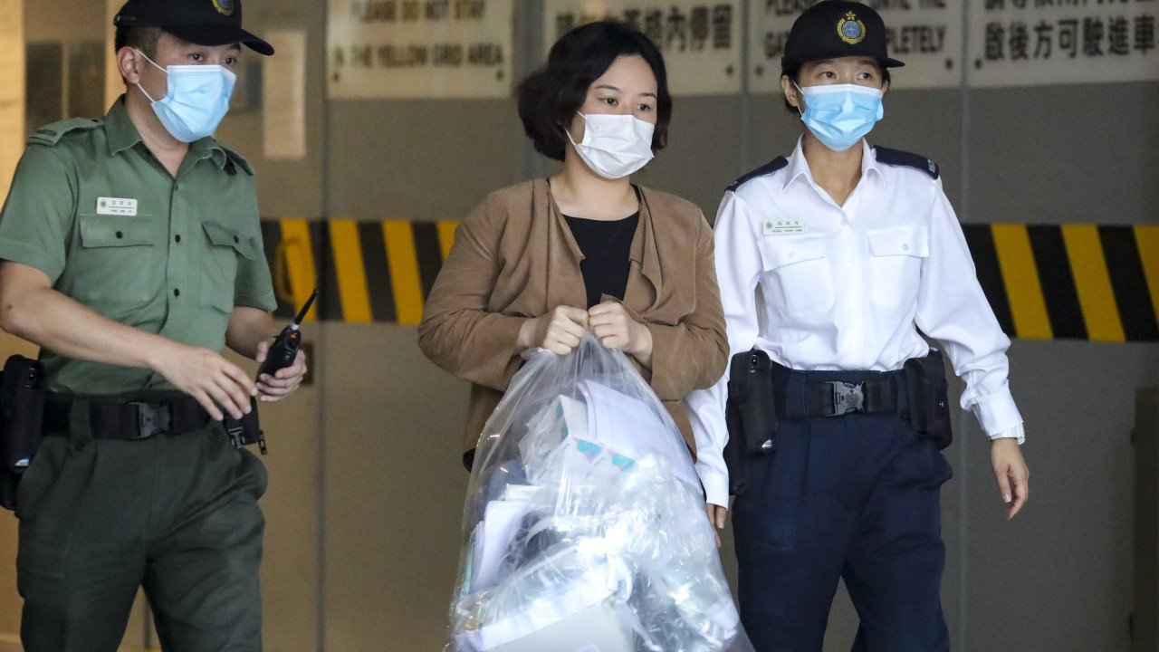 National security law: Hong Kong activist arrested on suspicion of violating bail conditions with online comments