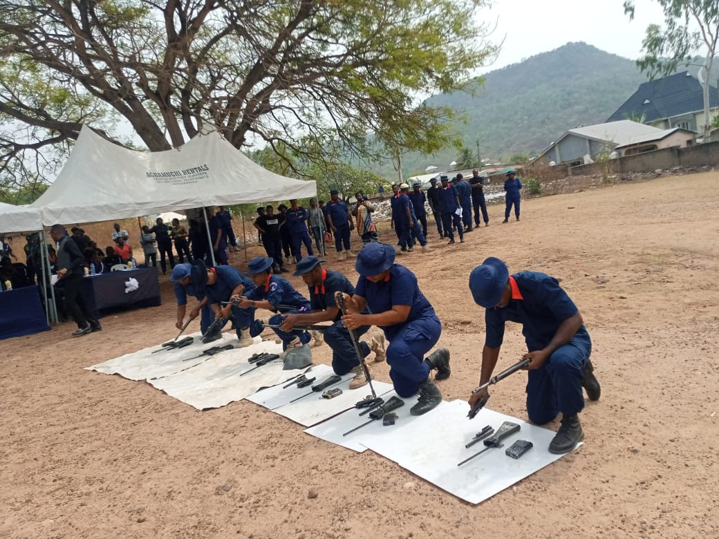 Security: Kogi NSCDC trains personnel on arms’ handling